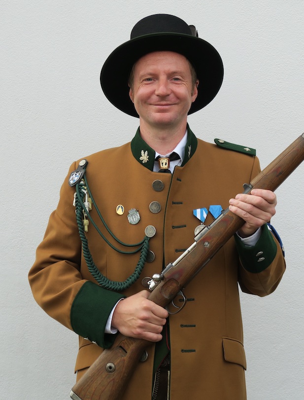 1.Schützenmeister Hans F. jun.